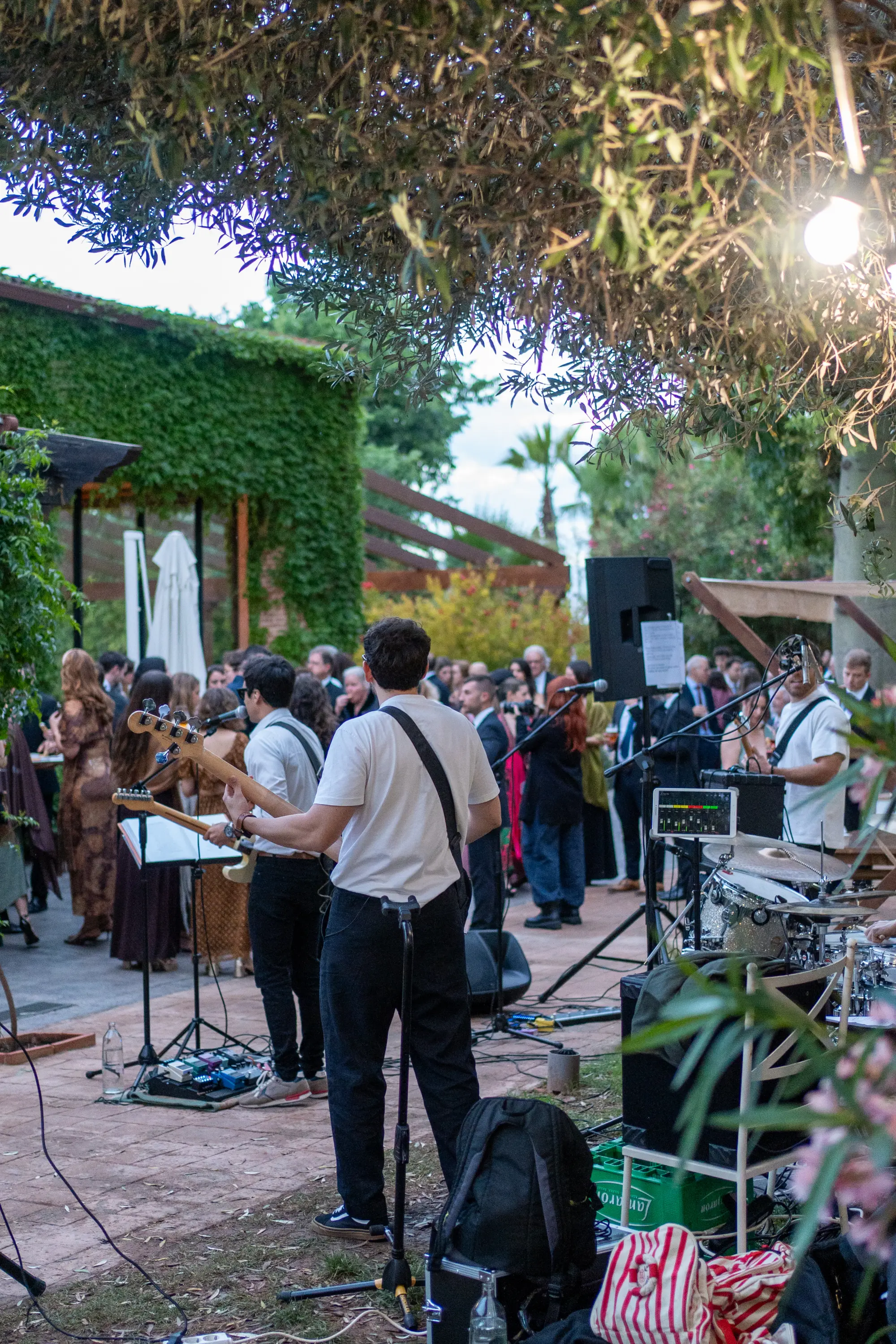 Jardín Mediterráneo Olivar, espacio de cóctel en Masía del Olivar