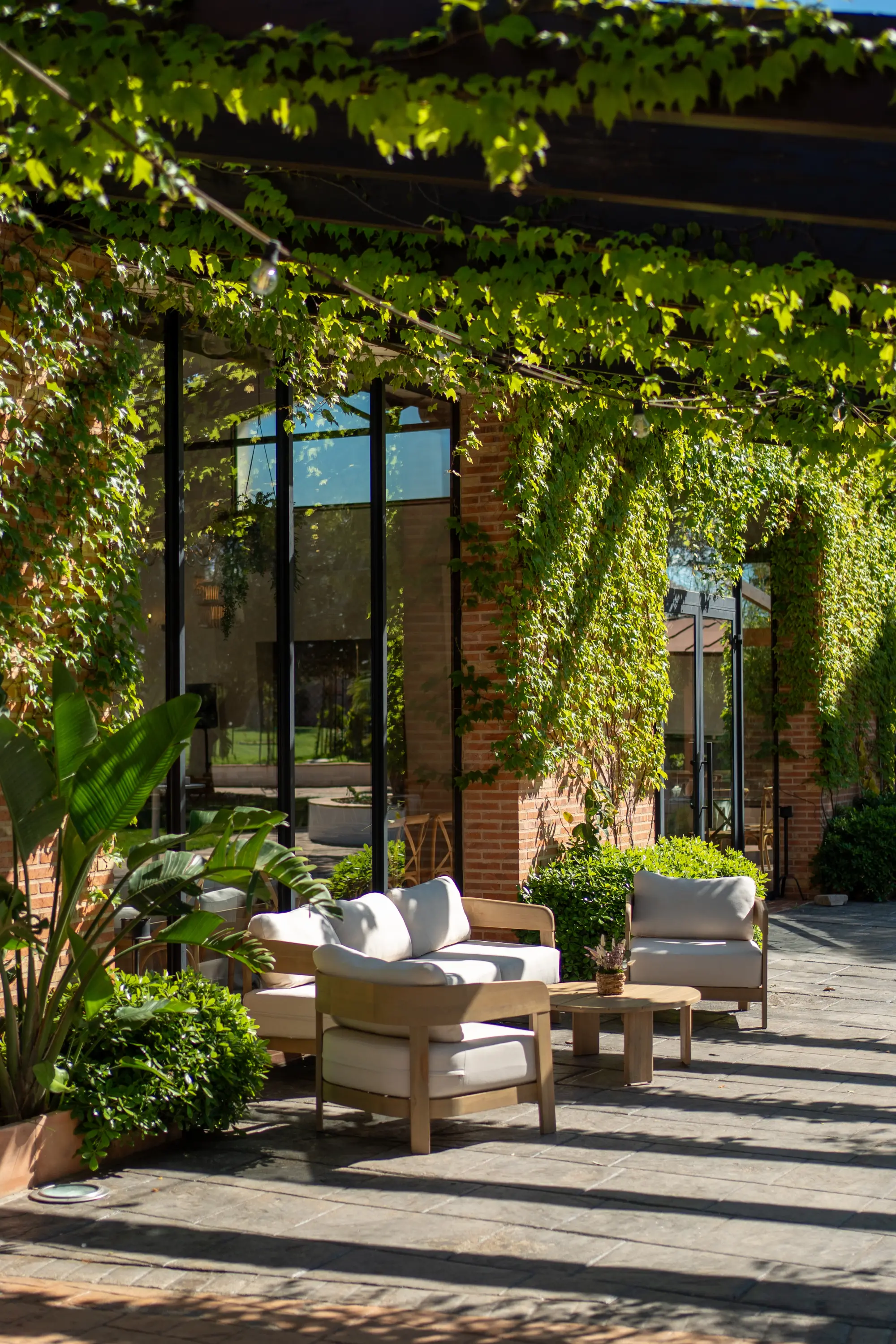 Estaciones gastronómicas en el Jardín Olivar