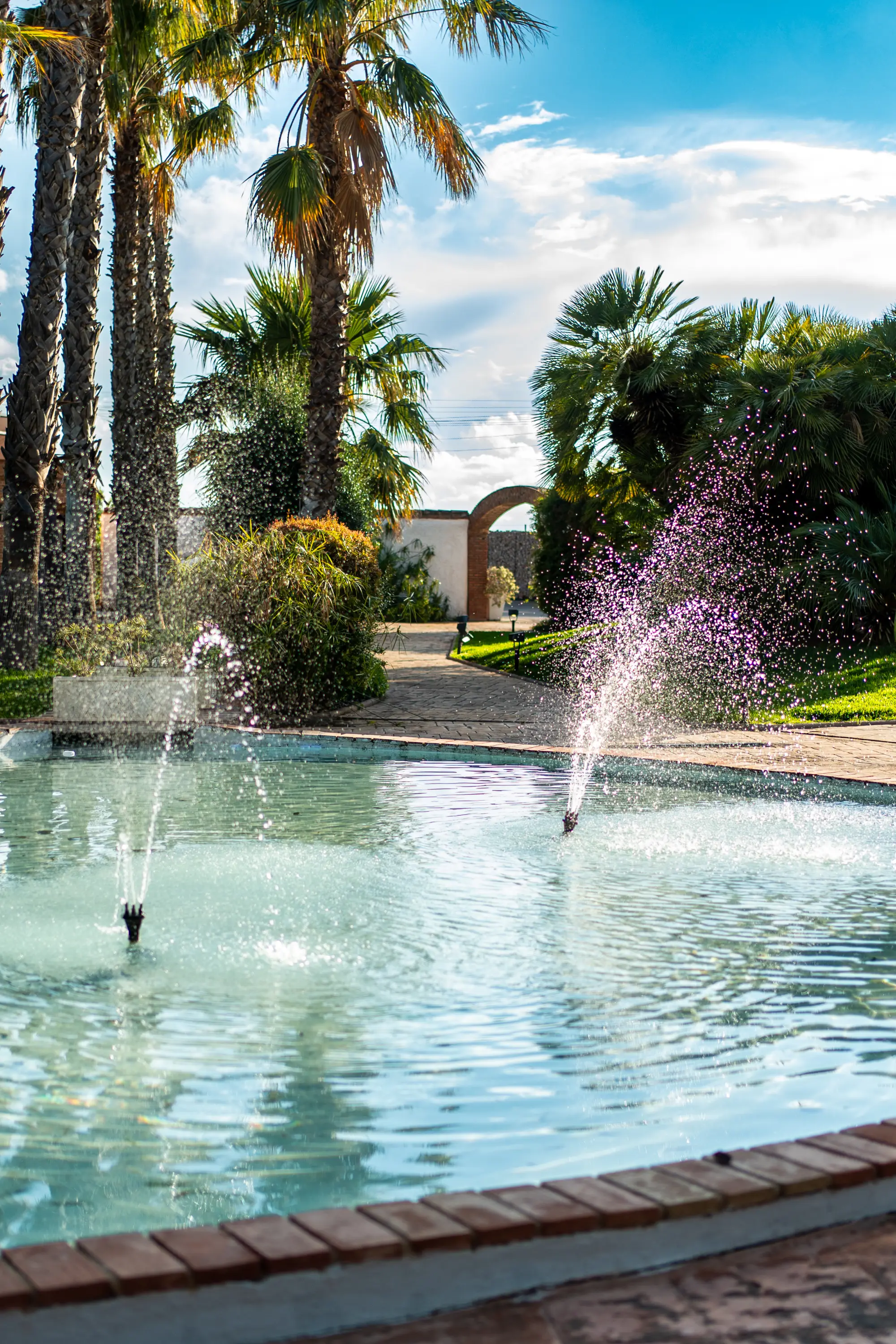 La fuente del Jardín Olivar